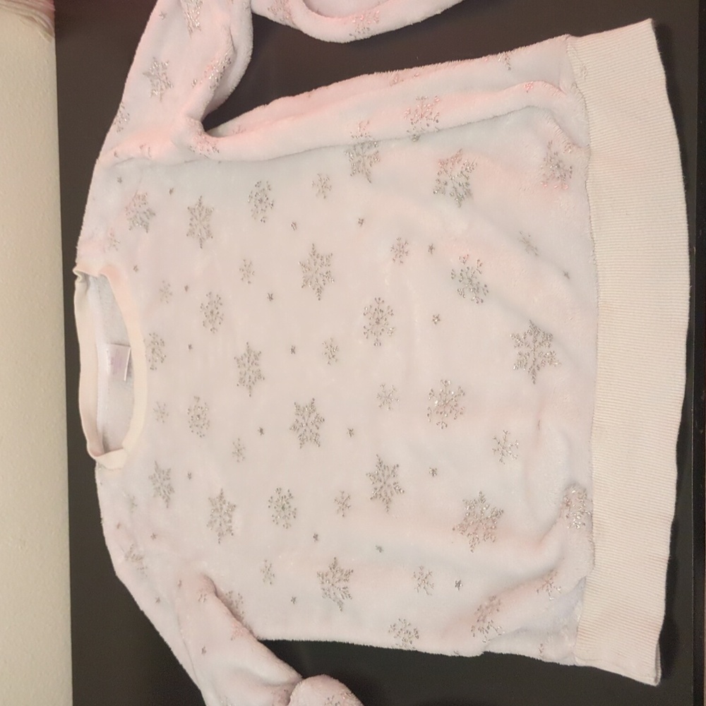 Women's Snowflake Fuzzy Sweater